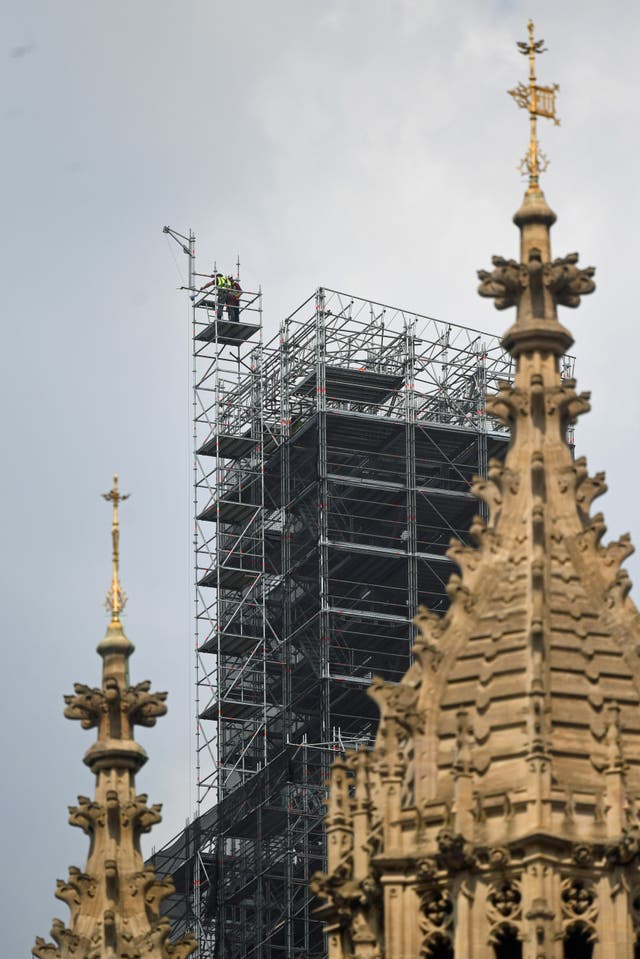 Big Ben repairs