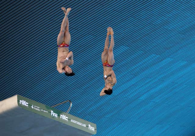 The FINA Diving World Championship series has been cancelled 