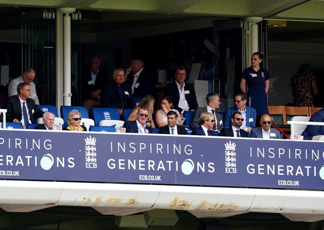  The PM at Lord's