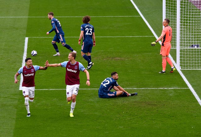 West Ham looked to be cruising after building a 3-0 lead 