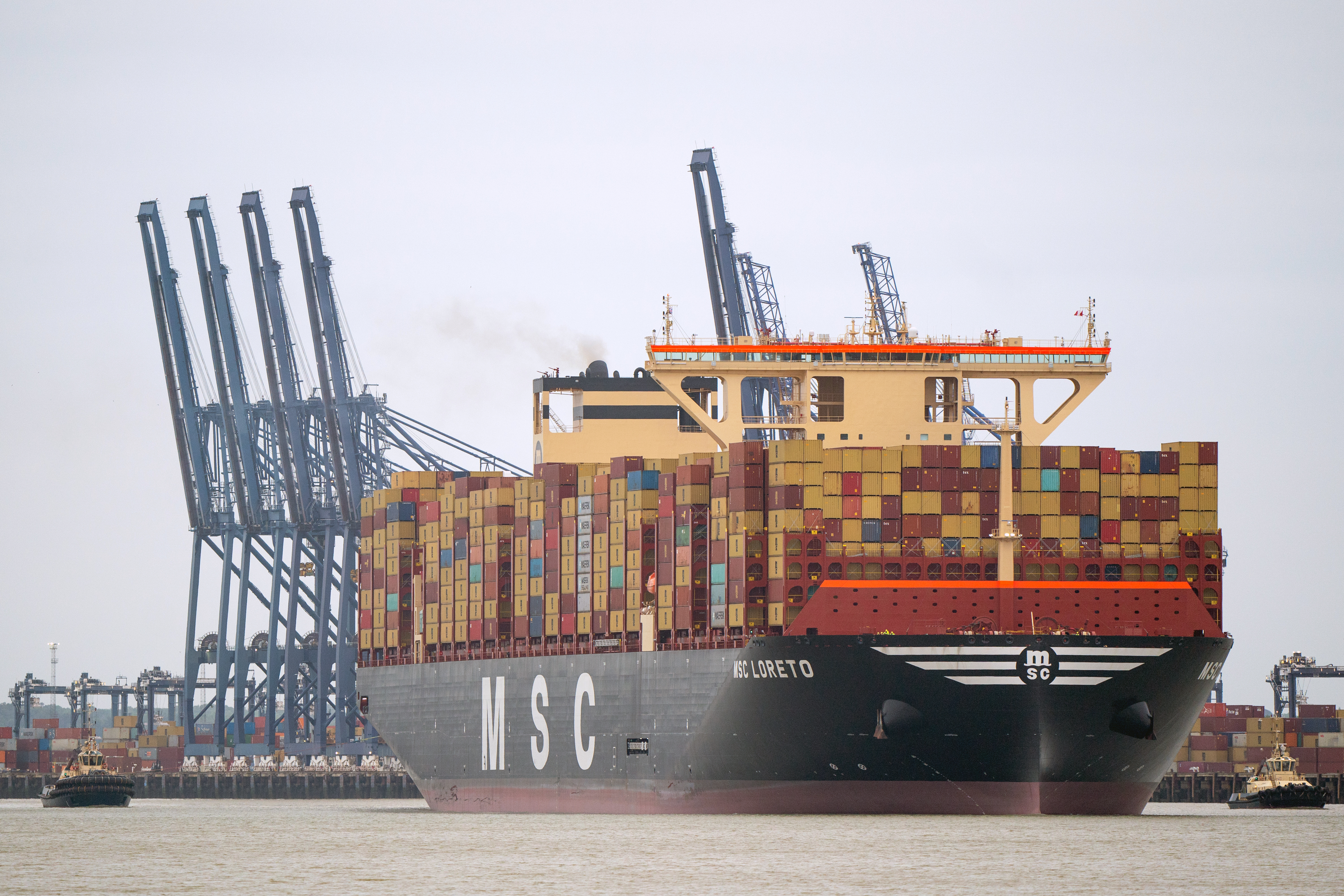 World’s Joint-biggest Cargo Ship Leaves UK After First Visit | Echo