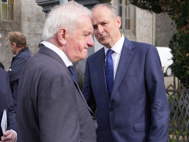 Dr Martin Mansergh funeral