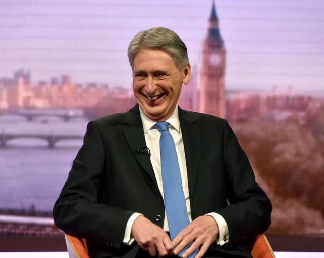 Chancellor Philip Hammond