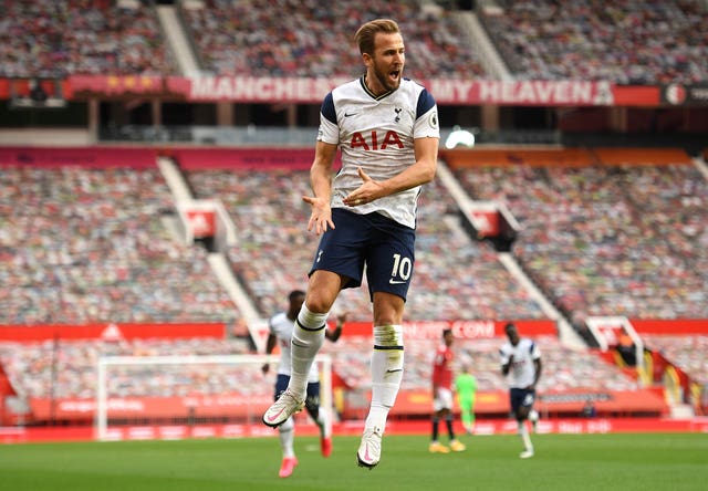 Harry Kane celebrates one of two goals in Tottenham's stunning 6-1 win at Manchester United in early October. The England captain enjoyed another stellar season in front of goal and goes into the final weekend of the campaign in contention for the golden boot. However, Sunday's visit to Leicester could be his final appearance in a Spurs shirt. The 27-year-old's future in north London is under the spotlight, with reports suggesting he wishes to leave the club
