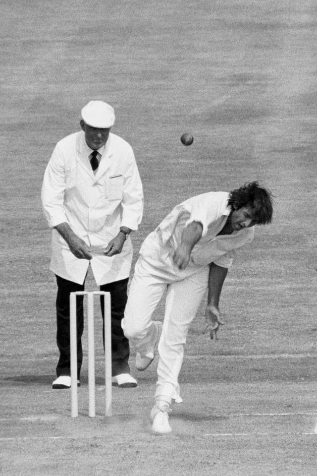 Mike Selvey was unlucky to play only three Tests.