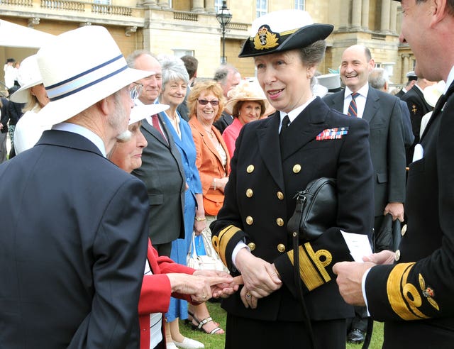Anne is an Admiral in the Royal Navy. Anthony Devlin/PA Wire