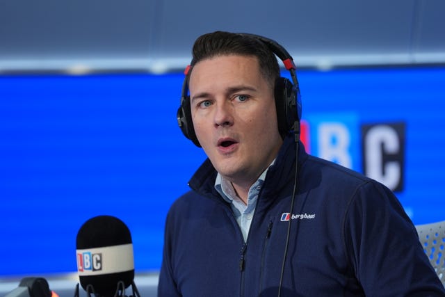 Wes Streeting on LBC