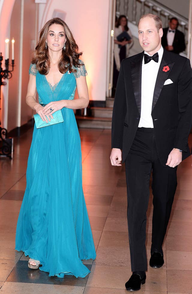 The Duke and Duchess of Cambridge attend the Tusk Conservation Awards