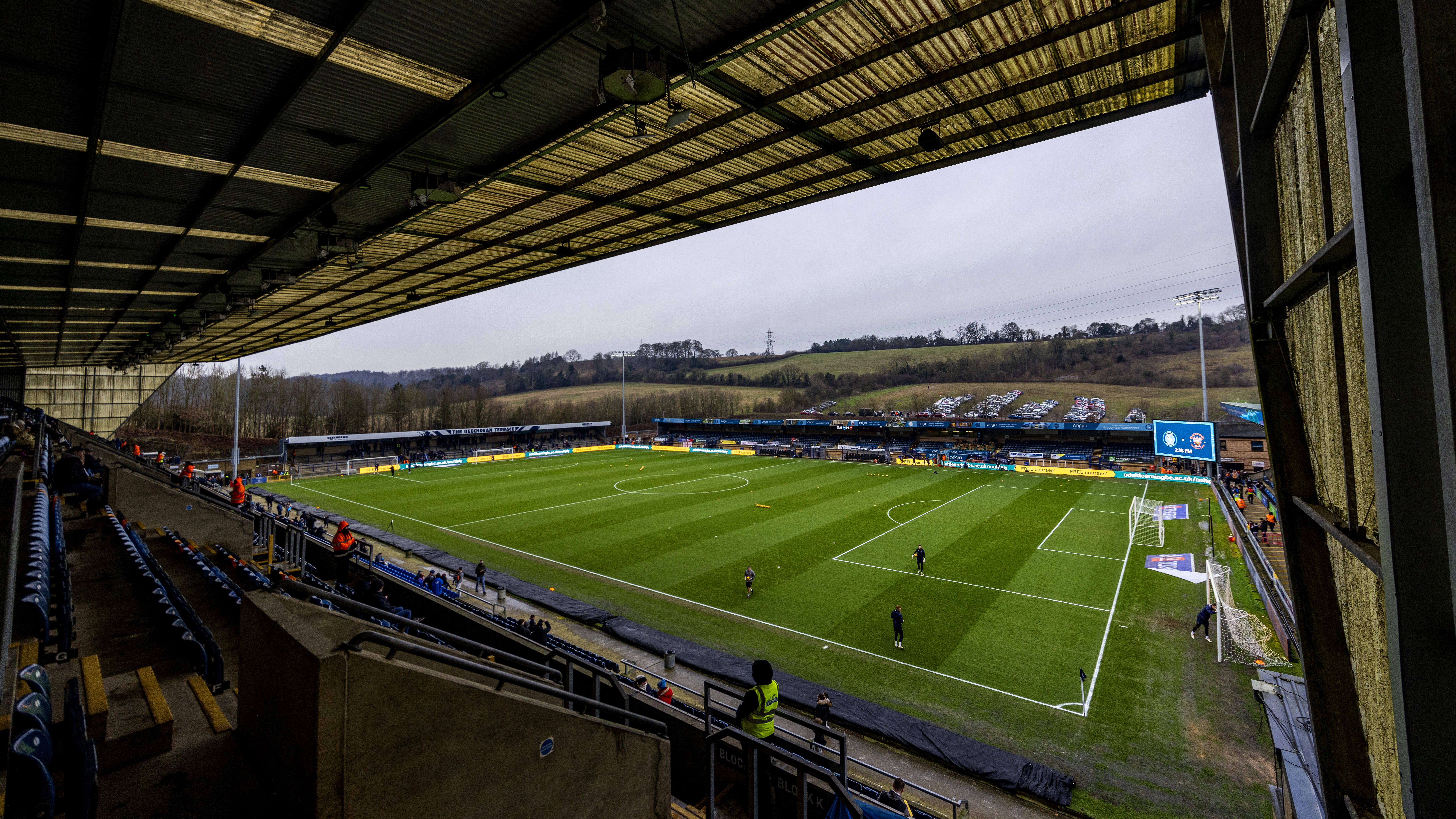 Wycombe were held at home by Northampton (Steven Paston/PA)