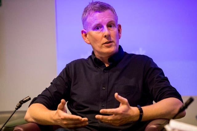 Comedian and TV host Patrick Kielty 