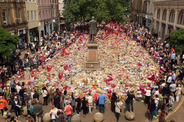 Manchester Arena tributes