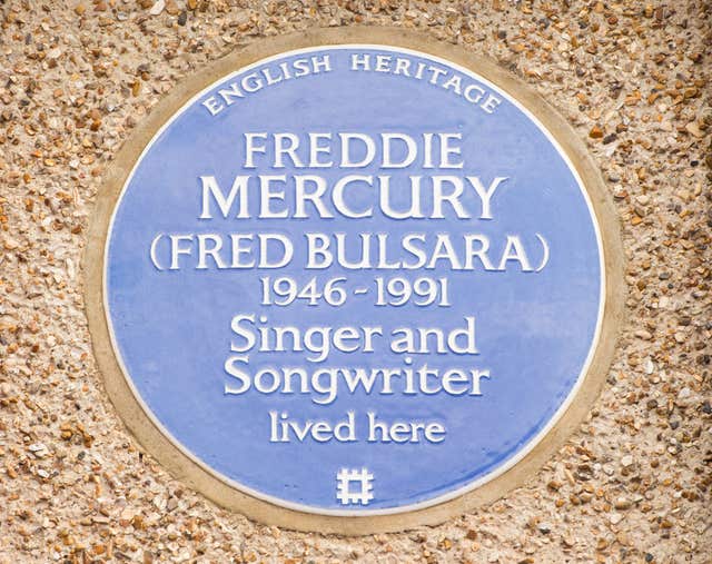 Freddie Mercury blue plaque