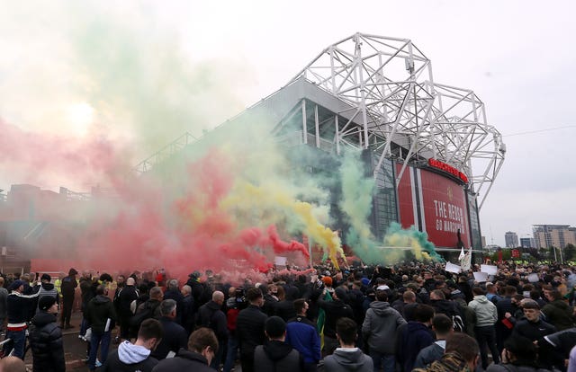 Recent Manchester United games have seen fan protests at Old Trafford