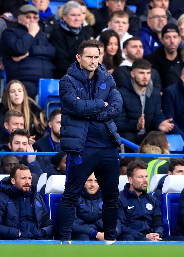 Frank Lampard revealed Abraham was in pain ahead of the Villa game
