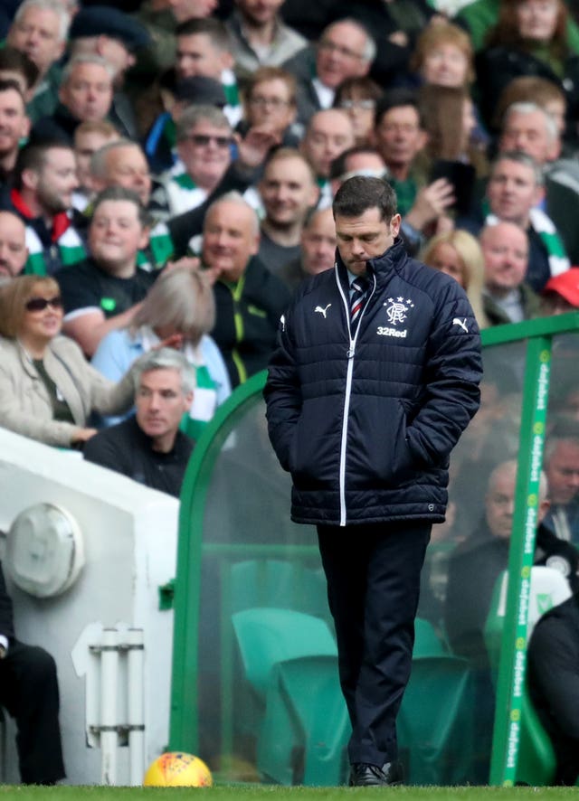 Rangers decision comes just 48 hours on from the club's 5-0 mauling by Celtic