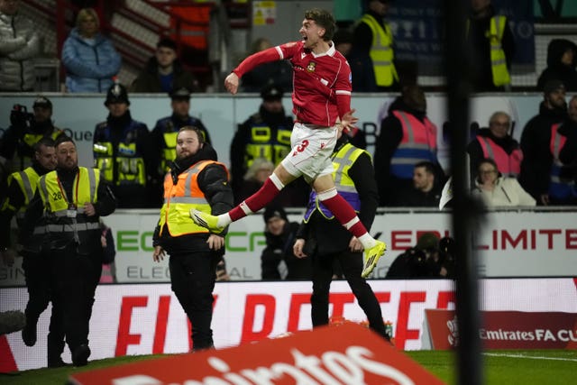 Lewis Brunt thought he had equalised