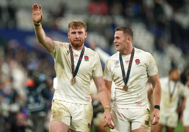 Ollie Chessum (left) feels England have found their identity 