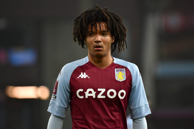 Aston Villa’s Mungo Bridge made his one and so far only first-team appearance in last season's FA Cup third round tie against Liverpool after a Covid outbreak forced the closure of the club's training ground
