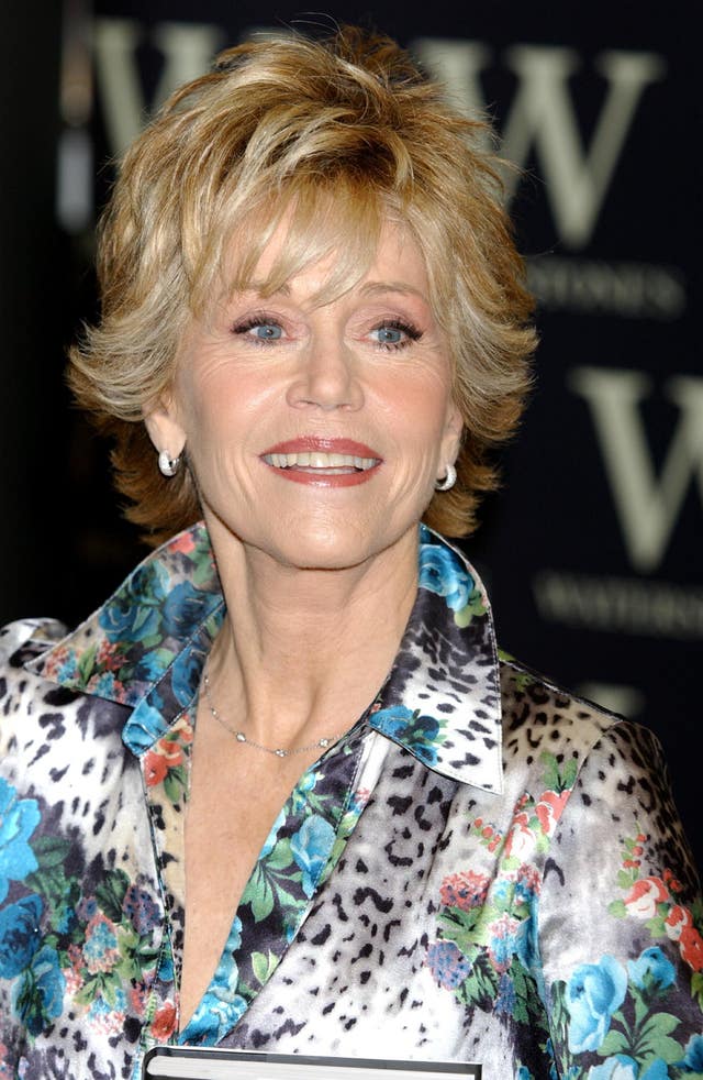Book Launch – Jane Fonda – Waterstone’s – Picadilly