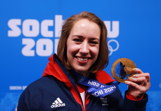 Yarnold won the first of her two Olympic titles in Sochi four years ago 