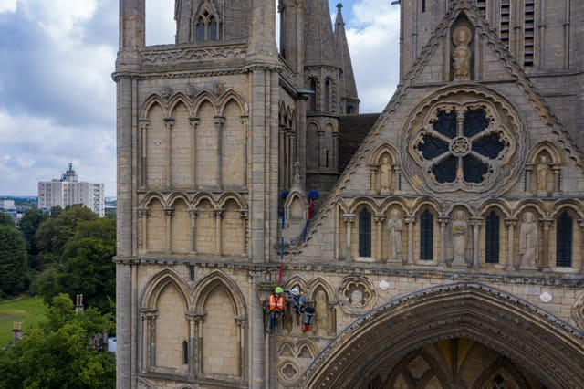 Peterborough Cathedral digitally scanned