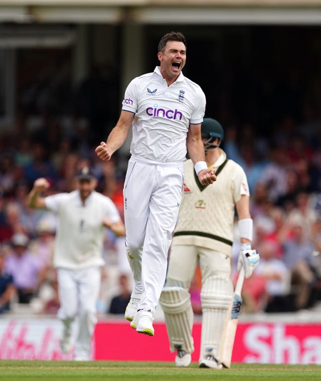 Anderson claimed five wickets in his final Ashes series last summer 