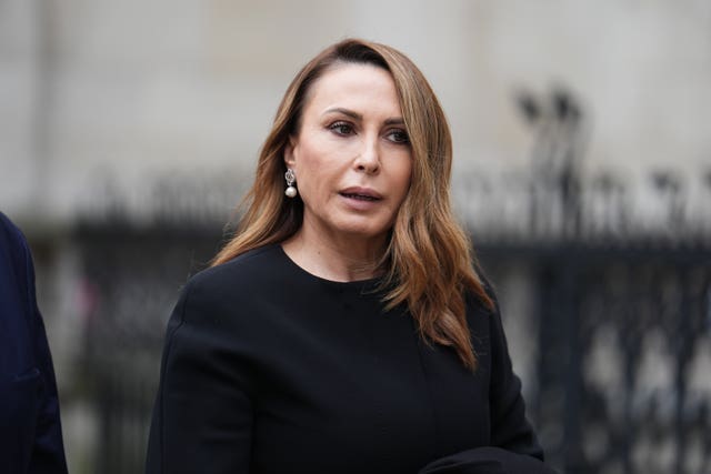 Irini Karipidis at the Royal Courts of Justice for the previous hearing (Jordan Pettitt/PA)