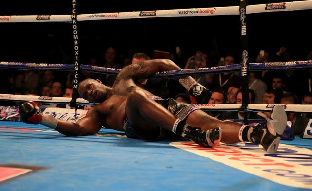 Anthony Joshua knocks out Dillian Whyte