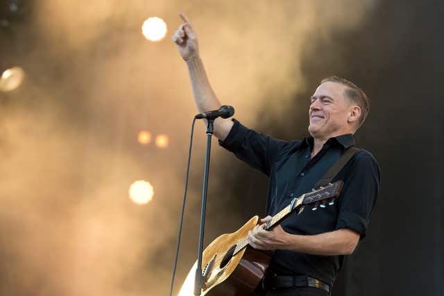 Bryan Adams said 'the world needs this right now'
