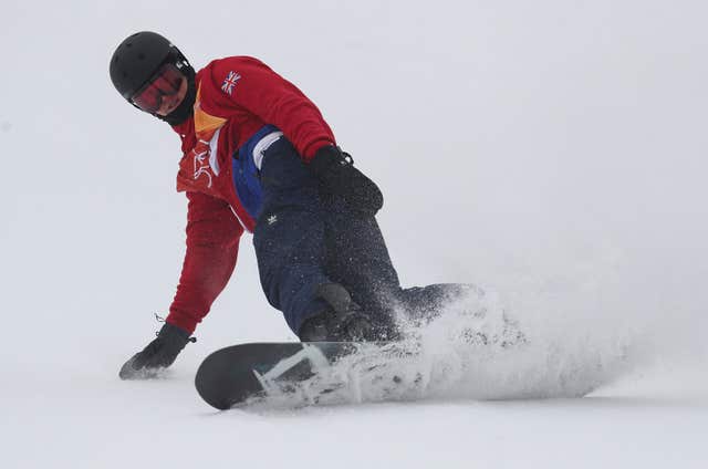 Jamie Nicholls was eighth in his snowboard slopestyle heat to miss out on the Olympic final