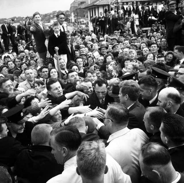 Politics – President Kennedy Visit to Ireland – Dunganstown