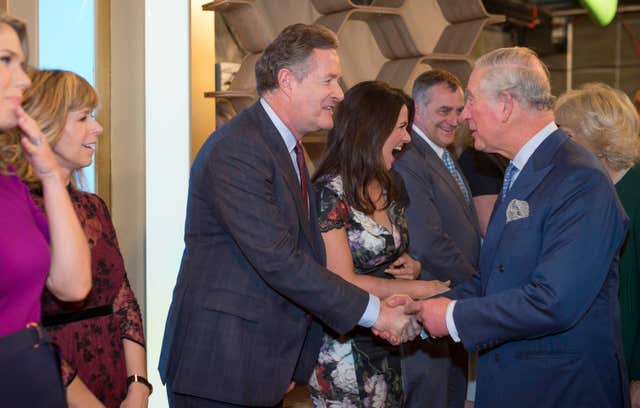 Royal visit to London Television Centre
