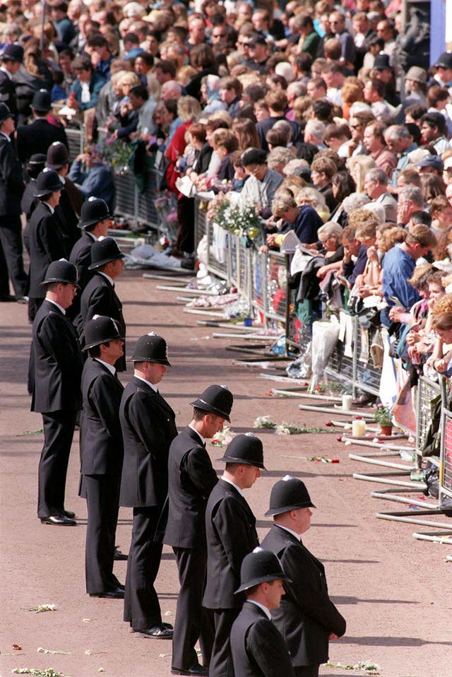 The public on The Mall