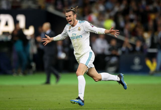 Bale came off the bench to score twice in the 2018 Champions League final win over Liverpool.
