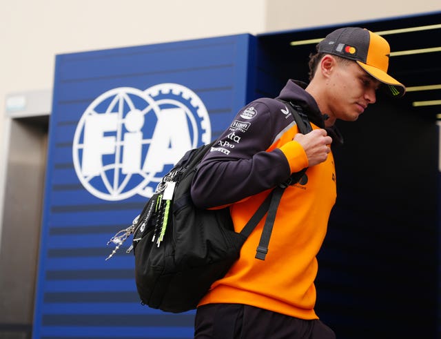 British driver Lando Norris 