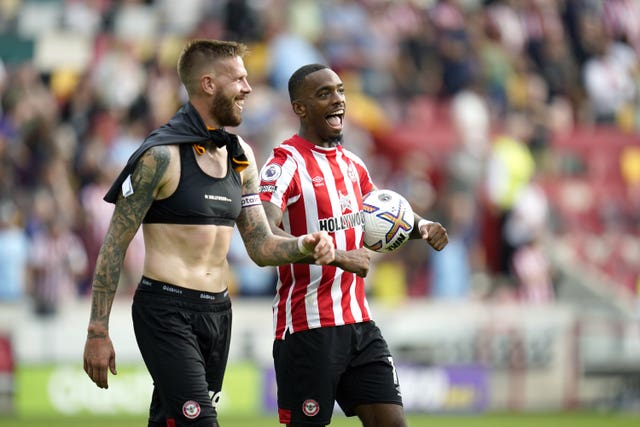 Ivan Toney scored a hat-trick for Brentford against Leeds earlier this month