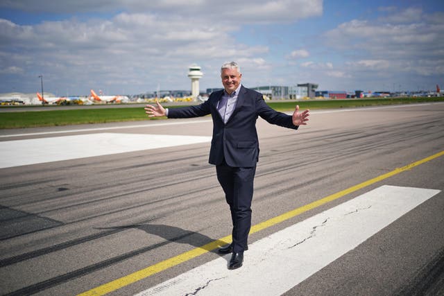 Gatwick Airport’s chief executive Stewart Wingate 