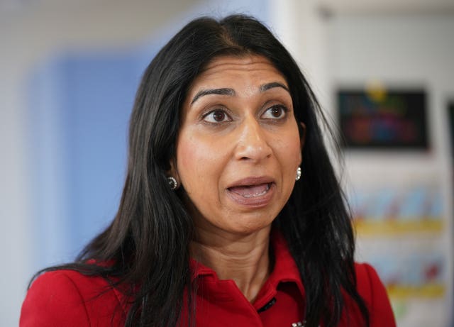 The groups have requested an urgent meeting with Home Secretary Suella Braverman and Health Secretary Steve Barclay (Yui Mok/PA)