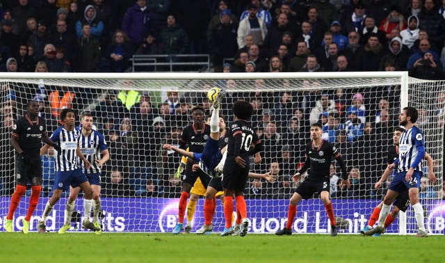 Alireza Jahanbakhsh''s overhead kick grabbed a point for Brighton