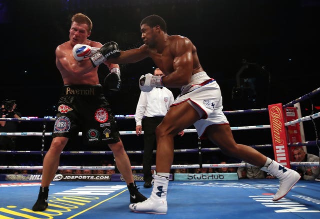 Anthony Joshua v Alexander Povetkin – Wembley Stadium