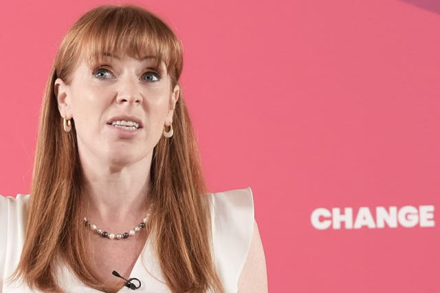 Labour's deputy leader Angela Rayner 