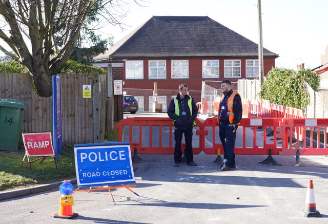 Epsom College where the bodies of Emma Pattison, her daughter Lettie and her husband George were found (Stefan Rousseau/PA)