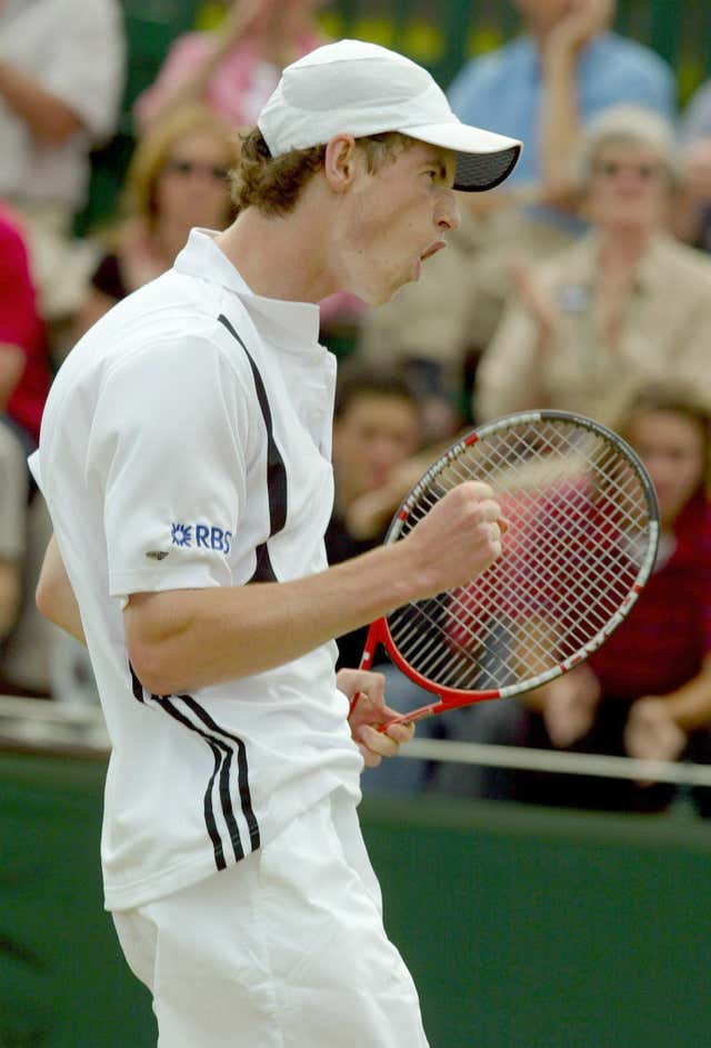 Wimbledon 2004 Andy Murray