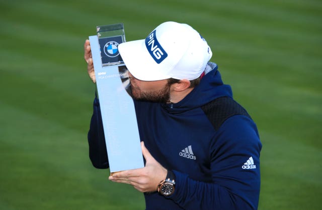Tyrell Hatton claimed his fifth European Tour title when he won the BMW PGA Championship to break into the world's top 10 