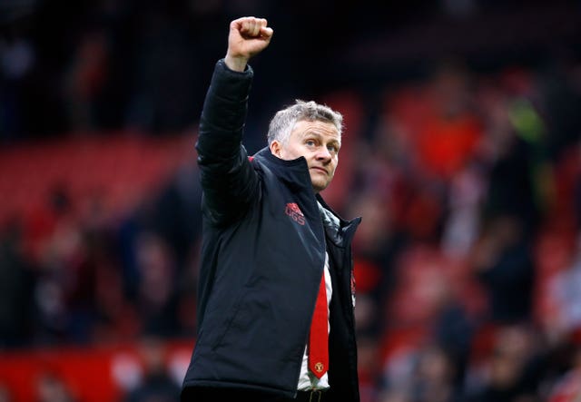 Ole Gunnar Solskjaer has won all five of his matches in interim charge of Manchester United (Martin Rickett/PA)