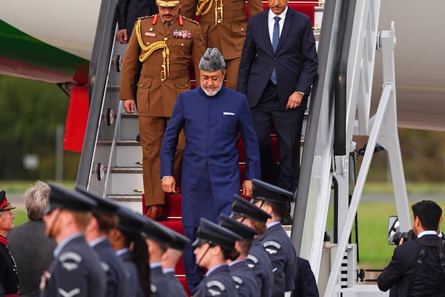 Sultan of Oman state visit to the UK