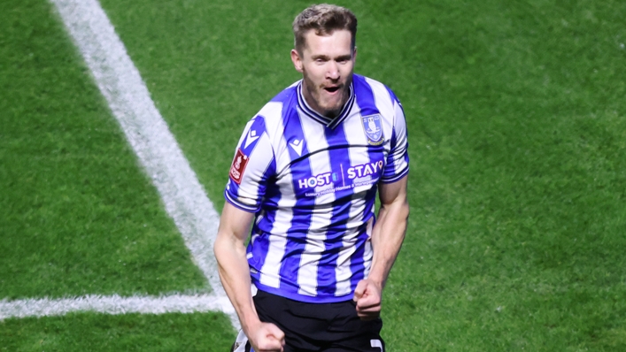 Michael Smith scored two late goals as Sheffield Wednesday beat Mansfield in the FA Cup (Isaac Parkin/PA)