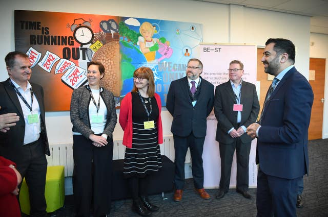 Humza Yousaf visit to Built Environment – Smarter Transformation
