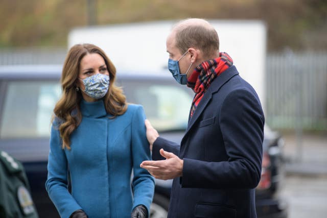 Duke and Duchess of Cambridge royal train tour