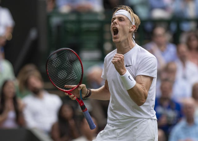 Denis Shapovalov reached the fourth round of Wimbledon for the first time